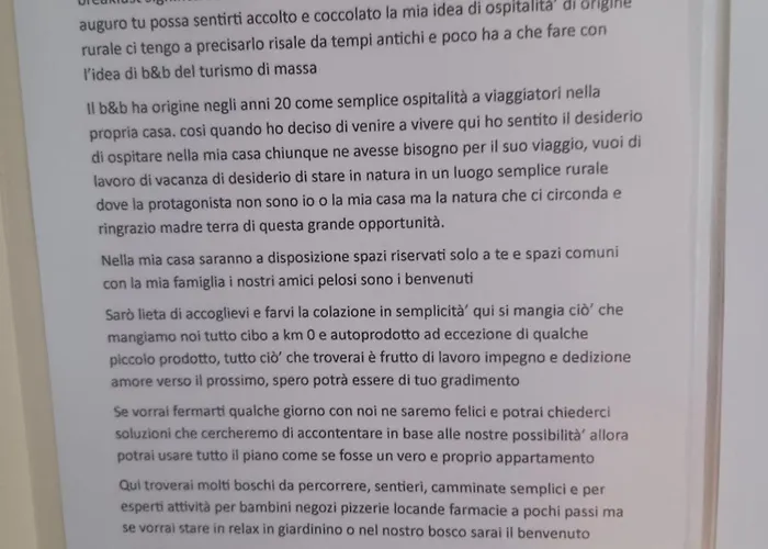 Il Sentiero Bed & Breakfast